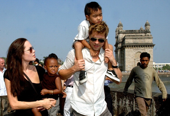 INDIA-HOLLYWOOD-JOLIE-PITT
