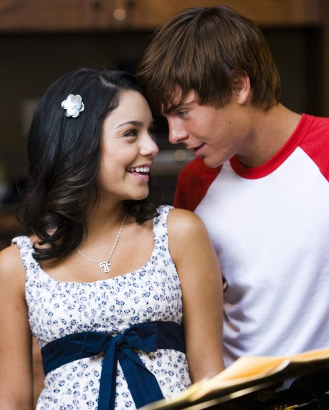 Editorial use only. No book cover usage. Mandatory Credit: Photo by Adam Larkey/The Disney Channel/Kobal/REX/Shutterstock (5881873k) Vanessa Anne Hudgens, Zac Efron High School Musical 2 - 2007 Director: Kenny Ortega The Disney Channel USA Scene Still