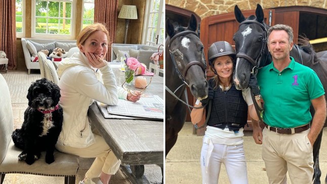 Christian Horner and Geri Halliwell's home