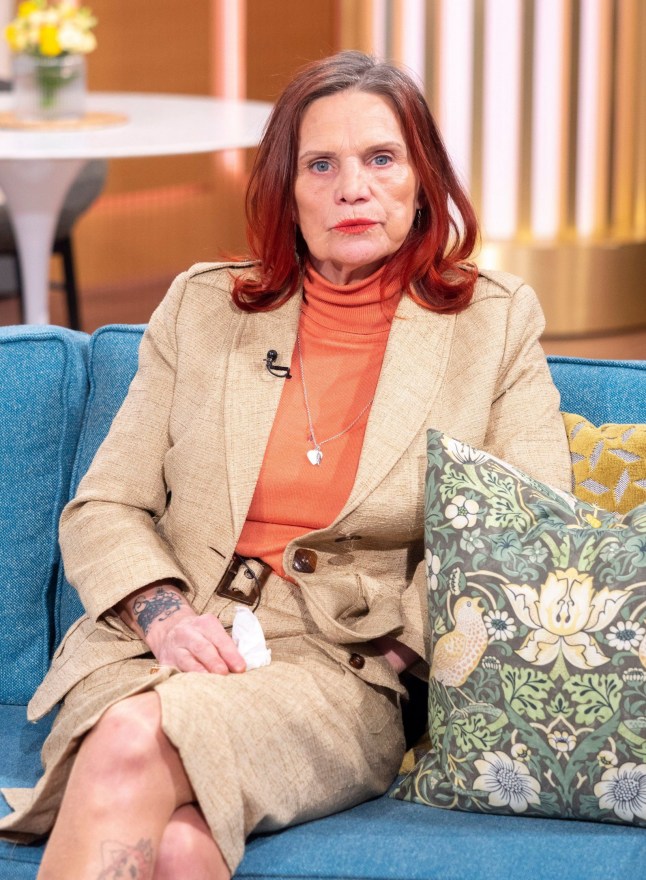 Editorial use only Mandatory Credit: Photo by Ken McKay/ITV/Shutterstock (10082385d) Jackiey Budden 'This Morning' TV show, London, UK - 04 Feb 2019 JADE GOODY?S MUM: 10 YEARS ON FROM HER DEATH A decade after she lost her battle with cancer, Jade Goody?s mum Jackiey Budden joins us to reveal why she now finds it too painful to visit her daughter?s grave, how she?s working hard to make sure Jade?s death wasn?t in vain, and whether she?s still in contact with Jack Tweed.