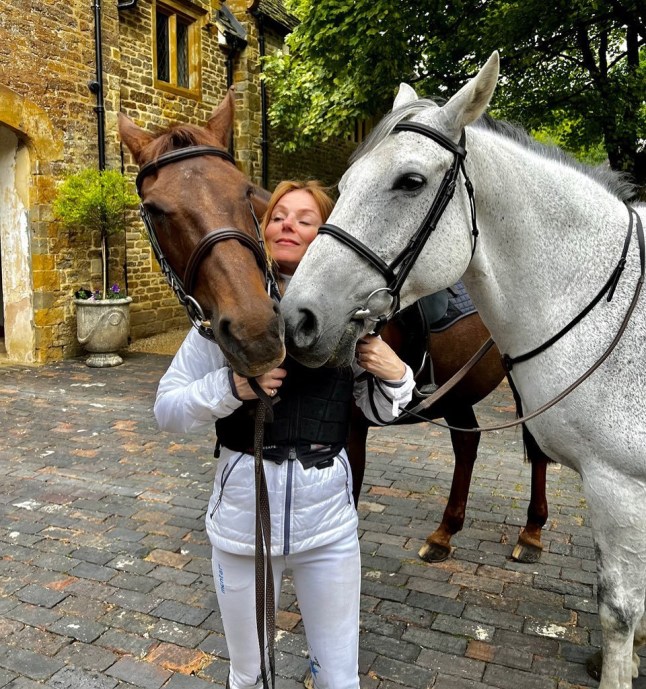 Geri Halliwell Horner Geri (@gerihalliwellhorner) FROM: Instagram WITHOUT PERMISSION.