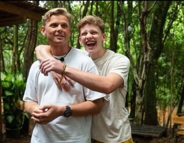 Jeff Brazier talking about how he's seen his son Freddy struggle Credit: BBC One/Celebrity Race Across the World