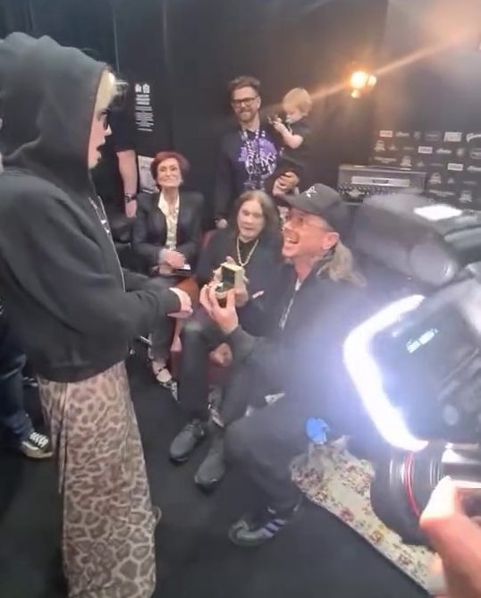 Kelly Osbourne, Sid Wilson (Picture: Kelly Osbourne/Instagram)