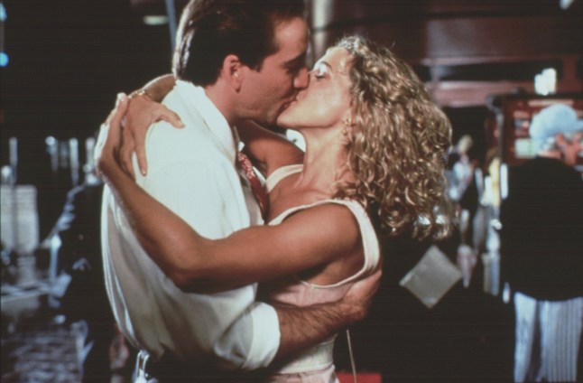 Editorial use only. No book cover usage. Mandatory Credit: Photo by Moviestore/Shutterstock (1592523a) Honeymoon In Vegas, Nicolas Cage, Sarah Jessica Parker Film and Television