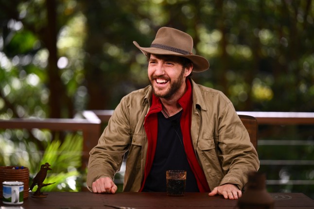 Editorial use only Mandatory Credit: Photo by James Gourley/ITV/Shutterstock (13637345g) Seann Walsh is evicted from camp 'I'm a Celebrity... Get Me Out of Here!' TV Show, Series 22, Live Eviction, Australia - 25 Nov 2022