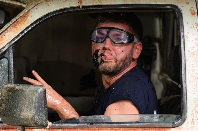 STRICT EMBARGO - NOT FOR USE BEFORE 22:05 GMT, 24 Nov 2024 - EDITORIAL USE ONLY Mandatory Credit: Photo by James Gourley/ITV/Shutterstock (14938516f) Bushtucker Trial, Absolute Carnage - Dean McCullough 'I'm a Celebrity...Get Me Out of Here!' TV show, Series 24, Australia - 24 Nov 2024