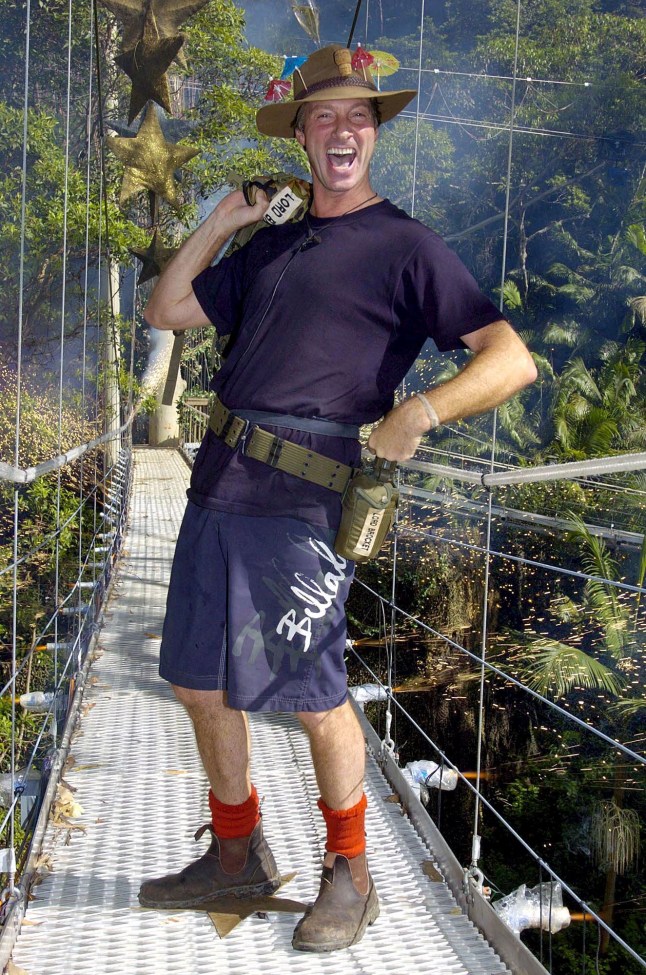 Mandatory Credit: Photo by Brian Cassey/Shutterstock (443611b) LORD CHARLES BROCKET LORD CHARLES BROCKET AFTER HIS EVICTION FROM 'I'M A CELEBRITY GET ME OUT OF HERE' TV PROGRAMME, GOLD COAST, AUSTRALIA - 09 FEB 2004
