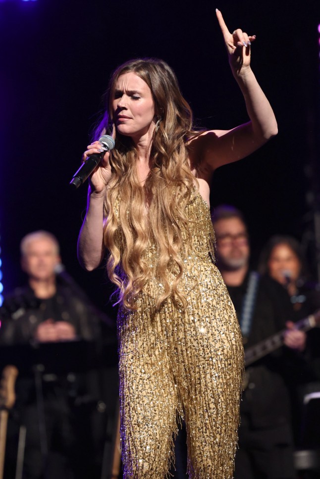 NEW YORK, NEW YORK - MARCH 07: Joss Stone performs onstage during the Eighth Annual LOVE ROCKS NYC Benefit Concert For God's Love We Deliver at Beacon Theatre on March 07, 2024 in New York City. (Photo by Jamie McCarthy/Getty Images for LOVE ROCKS NYC/God's Love We Deliver )
