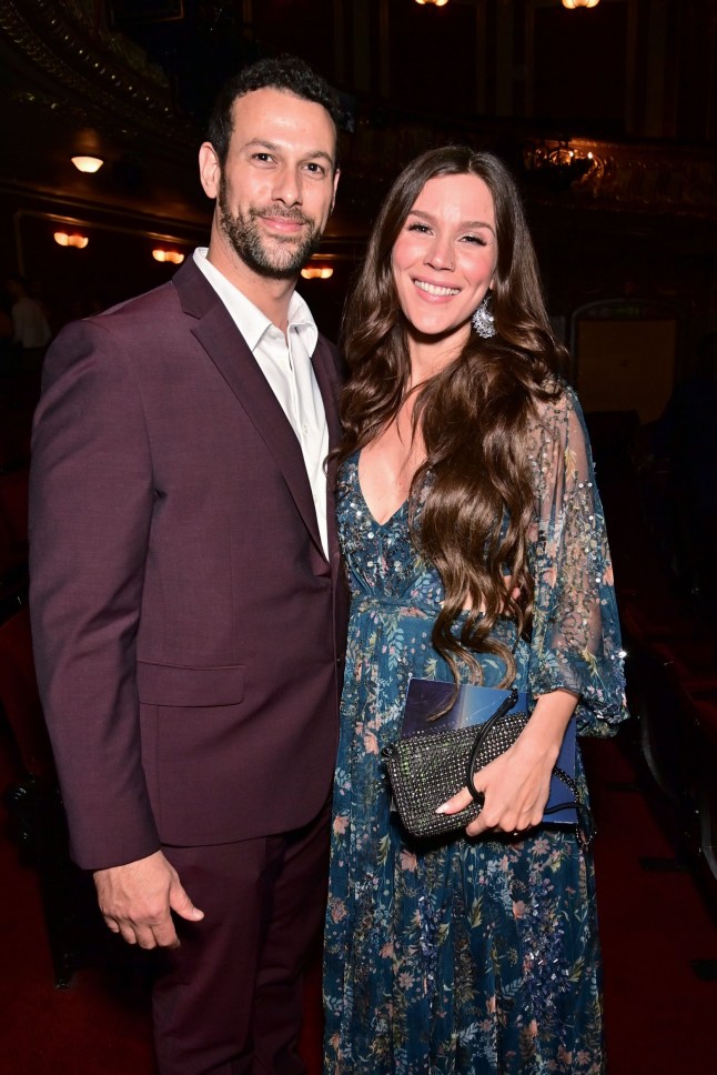 Mandatory Credit: Photo by Dave Hogan/Hogan Media/Shutterstock (14177701d) Cody DaLuz and Joss Stone 'The Time Traveller's Wife' musical, Curtain Call and After Party, London, UK - 01 Nov 2023