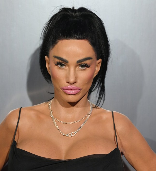 LONDON, ENGLAND - SEPTEMBER 19: Katie Price attends The Future is White Fox Party on September 19, 2024 in London, England. (Photo by Kate Green/Getty Images)
