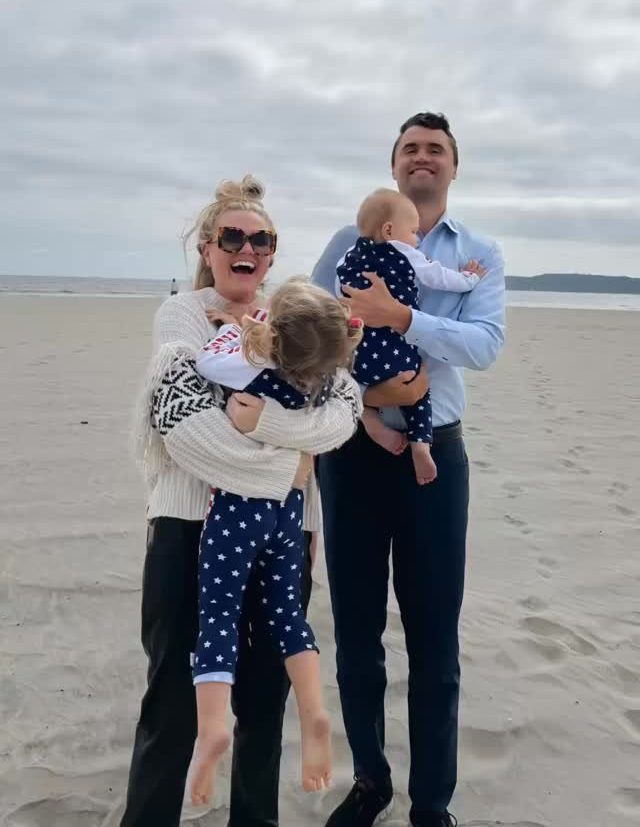 (PICTURED: Charlie Kirk and Family)