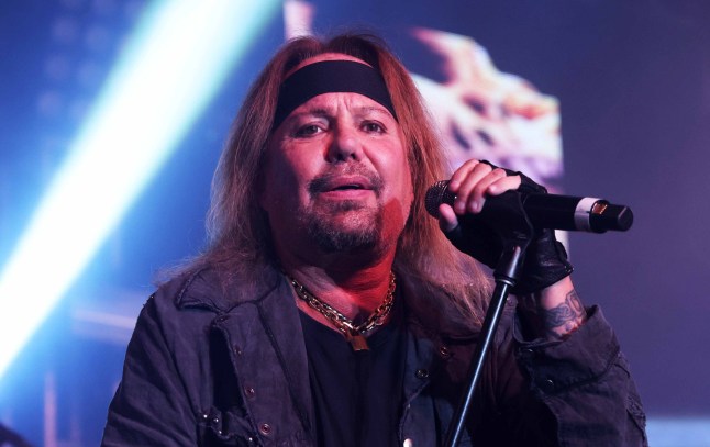 LAS VEGAS, NEVADA - SEPTEMBER 06: Vince Neil performs at the Downtown Las Vegas Events Center on September 06, 2024 in Las Vegas, Nevada. (Photo by Gabe Ginsberg/Getty Images)
