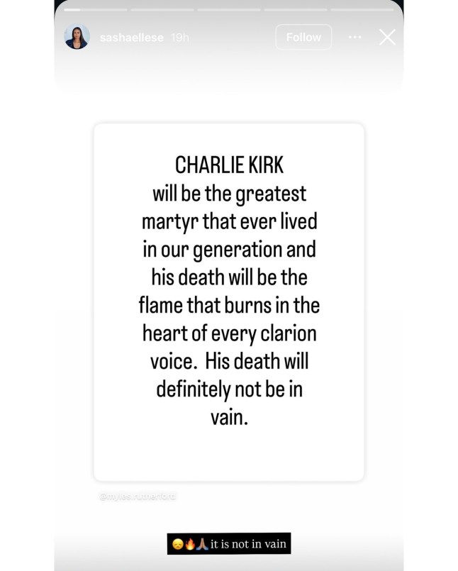 Nala?s Baby director steps down after Charlie Kirk post