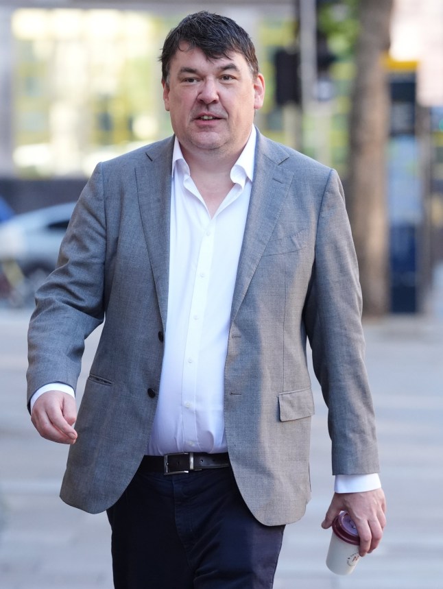 Father Ted co-creator Graham Linehan arrives at Westminster Magistrates' Court, London, during his trial over an alleged harassment of a transgender woman. The 57-year-old denies harassing transgender woman Sophia Brooks and damaging her phone. Picture date: Friday September 5, 2025. PA Photo. Photo credit should read: Jonathan Brady/PA Wire