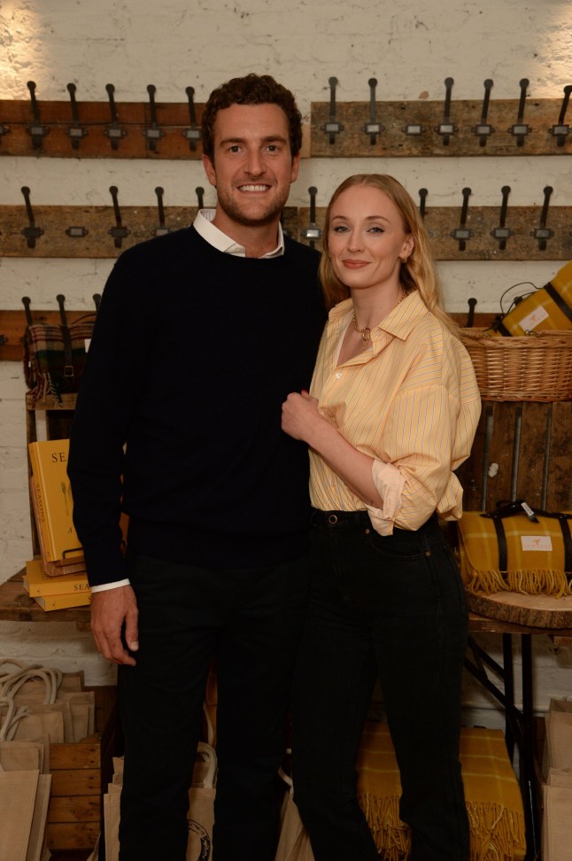 Mandatory Credit: Photo by Hannah Young/Shutterstock (15480540s) Perry Pearson and Sophie Turner The launch of 'Seasons: A Taste of Cowdray' a new cookbook from Cowdray Estate, London, UK - 10 Sep 2025