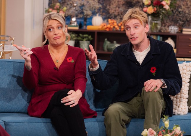 Editorial use only Mandatory Credit: Photo by Ken McKay/ITV/Shutterstock (15589788ad) Daisy May Cooper, Charlie Cooper 'This Morning' TV show, London, UK - 24 Oct 2025