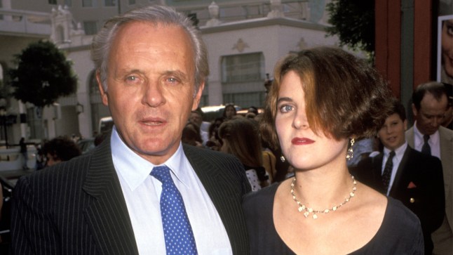 Anthony Hopkins and Abigail Hopkins (Photo by Ron Galella, Ltd./Ron Galella Collection via Getty Images)