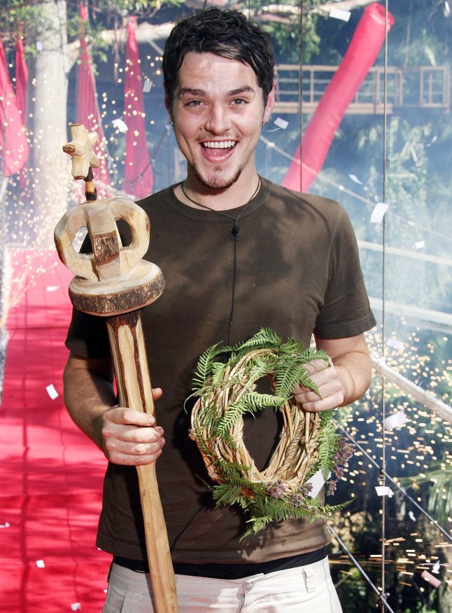 Mandatory Credit: Photo by Brian Cassey/Shutterstock (627122b) 'King of the Jungle', Matt Willis 'I'm a Celebrity Get Me Out of Here' TV Programme, Australia - 02 Dec 2006