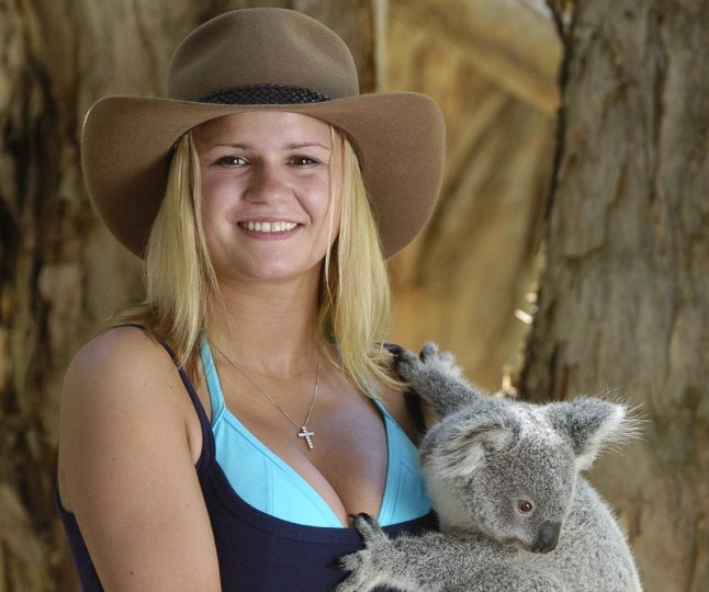 Editorial use only Mandatory Credit: Photo by ITV/REX/Shutterstock (441667dm) Kerry Katona [Katona] Photocall for 'I'M a Celebrity Get Me Out of Here' TV Programme - Jan 2004