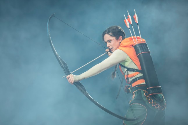 HungerGames2025, Mia Carragher as Katniss Everdeen by Johan Persson ®, ™ & © 2025 Lions Gate Entertainment Inc. All Rights Reserved  Embargoed until Weds 5 Nov at 10am Credit: Johan Persson
