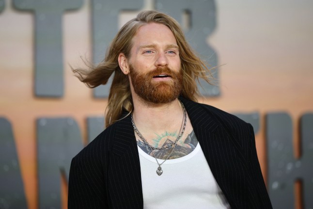 Mandatory Credit: Photo by TOLGA AKMEN/EPA/Shutterstock (15489288as) British singer Sam Ryder arrives for the UK premiere of 'One Battle After Another' at the Odeon Luxe in Leicester Square, London, Britain, 16 September 2025. UK premiere of 'One Battle After Another' in London, United Kingdom - 16 Sep 2025