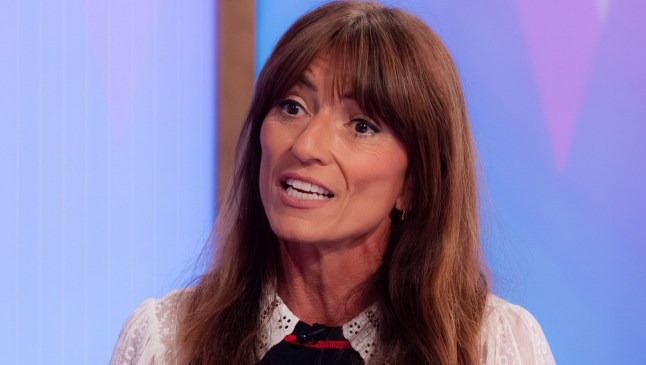 Editorial use only Mandatory Credit: Photo by Ken McKay/ITV/Shutterstock (15487109l) Davina McCall 'Loose Women' TV show, London, UK - 15 Sep 2025