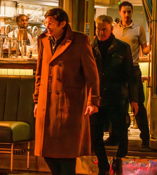 EXCLUSIVE: EMBARGO: Strictly No WEB BEFORE 8pm UK TIME 09/22/2025 * PREMIUM EXCLUSIVE - MUST CALL FOR ALL FEES: Pierce Brosnan appears to have reconciled with estranged son Christopher as the pair are seen spending time together for the first time in more than 20 years. Christopher, who was cut off by the Hollywood star after he refused to kick his drug habit, was spotted joining his father and his brother Dylan Brosnan for dinner in London. The trio were seen leaving Dorian restaurant in Notting Hill after a family dinner. Filmmaker Christopher is the biological son of Pierce's late first wife, Australian actress Cassandra Harris, and her ex-husband Dermot. Pierce adopted both Christopher and his late sister Charlotte when their birth father died in 1986 while he was married to Cassandra. But Pierce and Christopher became estranged after the James Bond actor revealed he had 'cut him off' when Christopher refused to kick his drug habit. Pierce spoke about their estrangement during an interview with Playboy in 2005. He said: '?t's painful because you shut down. You never completely cut them off, but I have cut Christopher off. I had to say ?Go. Get busy living, or get busy dying?. He has my prayers.? * NO UK MAGS * SHOT 05 Nov 2025 Pictured: Ref: BLU_S8748436 051125 EXCLUSIVE Picture by: / SplashNews.com Splash News and Pictures USA: 310-525-5808 UK: 020 8126 1009 eamteam@shutterstock.com World Rights