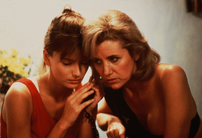 Editorial use only. No book cover usage. Mandatory Credit: Photo by Magnus/Kobal/Shutterstock (5869716a) Paulina Porizkova, Sally Kirkland Anna - 1987 Director: Yurek Bogayevicz Magnus Films USA Scene Still