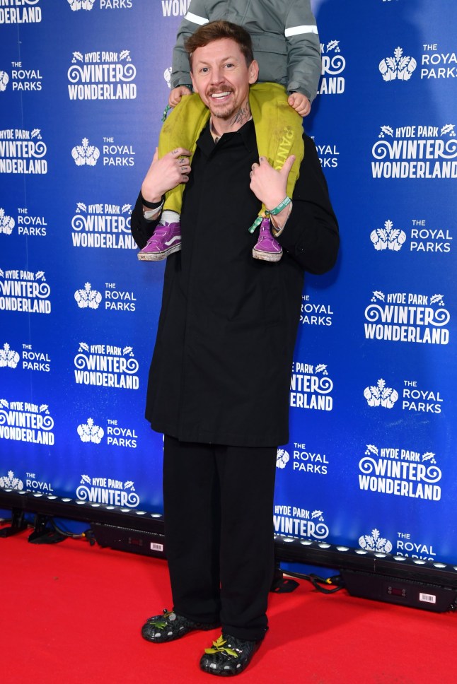 LONDON, ENGLAND - NOVEMBER 13: Professor Green attends the VIP preview event for Hyde Park Winter Wonderland at Hyde Park on November 13, 2025 in London, England. (Photo by Joe Maher/Getty Images)