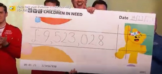 Children in Need Sara Cox