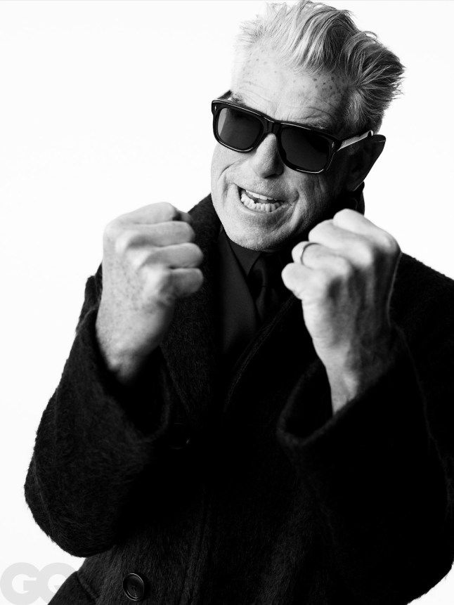 ***CREDIT LINE TO RUN IN FULL -Pierce Brosnan will be honoured at the GQ Men of the Year event on the 18th of November in London *** ***PHOTOGRAPHY CREDIT - Scott Trindle *** ARTICLES MUST LINK BACK: https://www.gq-magazine.co.uk/article/pierce-brosnan-men-of-the-year-interview-2025