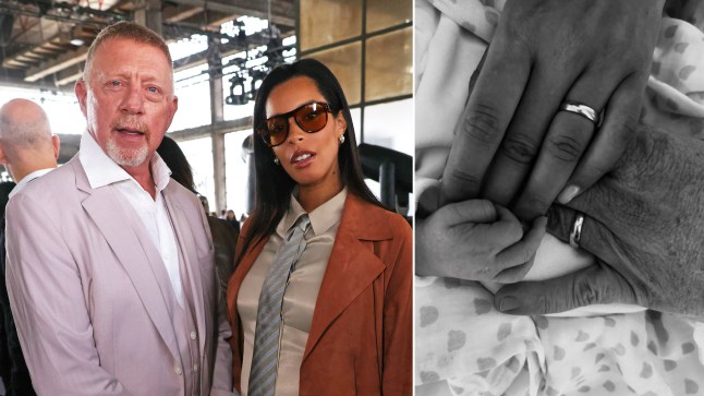 Boris Becker, 58, welcomes a daughter with his wife Lilian de Carvalho Monteiro, 34, as he reveals sweet name Getty Images/Instagram