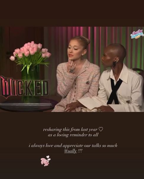 15338147 Ariana Grande fires back at 'dangerous' criticism over her appearance on Wicked promo tour? after terrifying fan ambush