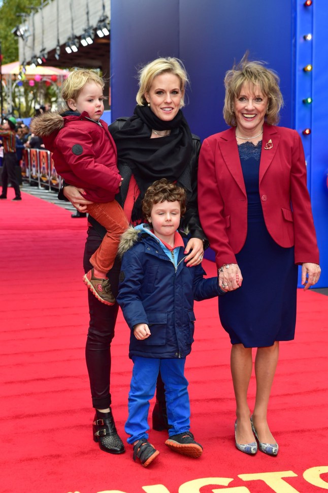 Mandatory Credit: Photo by J Davidson/Shutterstock (9189776q) Esther Rantzen and daughter Rebecca Wilcox Arrivals, 'Paddington 2' Premiere, BFI Southbank, London, UK - 05 Nov 2017